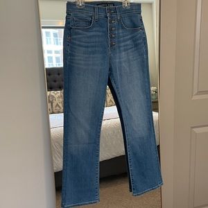 Veronica Beard Carly Kick Flare Jeans